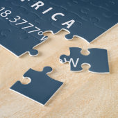 Kapstadt Südafrika Stadtplan Art Puzzle (Seite)