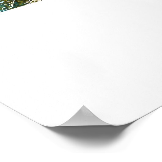 Kapstadt Südafrika Stadtplan Poster (Ecke)