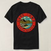Kapstadt Südafrika T-Shirt (Design vorne)