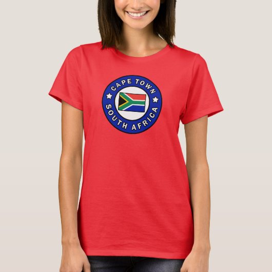 Kapstadt Südafrika T-Shirt (Vorderseite)