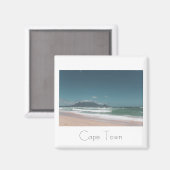 Kapstadt Südafrika Tafelberg Magnet (Vorderseite/Rückseite)