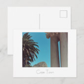 Kapstadt Südafrika Tafelberg Postkarte (Vorne/Hinten)