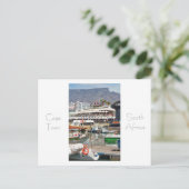 Kapstadt Südafrika Tafelberg Postkarte (Stehend Vorderseite)