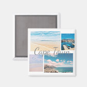 Kapstadt Südafrika Tafelberge Magnet (Vorderseite/Rückseite)