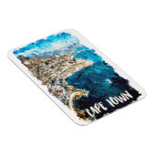 Kapstadt Südafrika Vintage Travel Magnet (Rechte Seite)