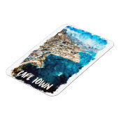 Kapstadt Südafrika Vintage Travel Magnet (Linke Seite)