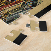 Kapstadt Südafrika Vintage Travel Puzzle (Seite)