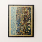 Kapstadt Südafrika Vintage Travel Puzzle (Vertikal)