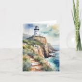 Kapstadt Südafrika Wasserfarbe Karte (Vorderseite)