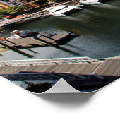 Kapstadt, Südafrikanischer Hafen Poster (Ecke)