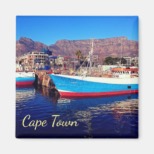 Kapstadt Table Mountain Marina Collage Magnet
