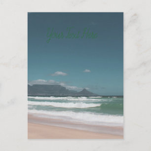 Kapstadt Table Mountain Ozean Postkarte