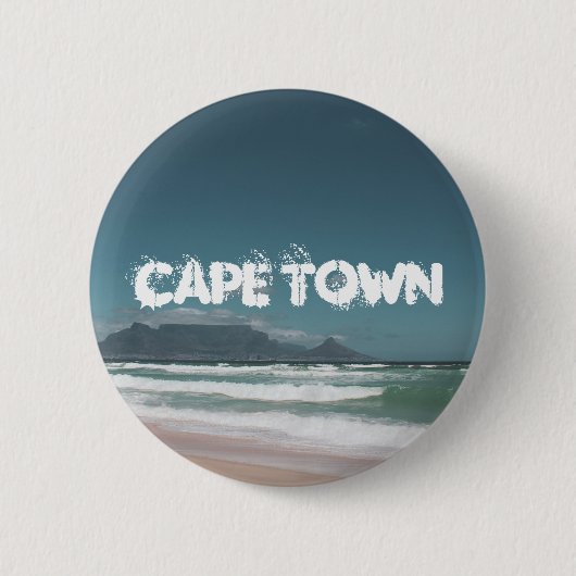 Kapstadt Tafelberg Button (Vorderseite)
