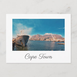 Kapstadt Tafelberg Hafen Postkarte