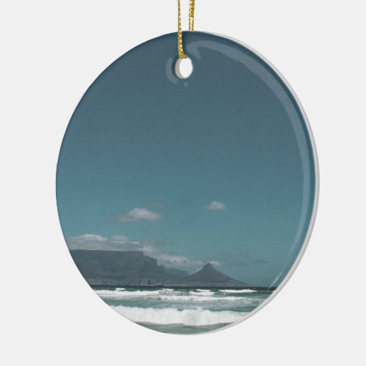 Kapstadt Tafelberg Keramik Ornament (Links)