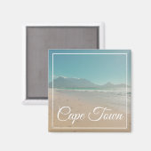 Kapstadt Tafelberg Ocean Beach View Magnet (Vorderseite/Rückseite)
