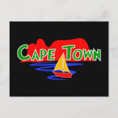 Kapstadt Tafelberg Südafrika Postkarte (Vorderseite)