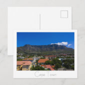 Kapstadt Tafelberg Südafrika Postkarte (Vorne/Hinten)
