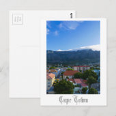 Kapstadt Tafelberg Südafrika Postkarte (Vorne/Hinten)