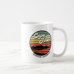 Kapstadt Tafelberg Südafrika Vintage Kaffeetasse