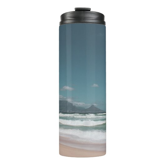 Kapstadt Tafelberg Thermosbecher (Vorderseite)