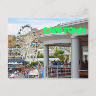 Kapstadt Tafelberg Waterfront-Stadtansicht Postkarte