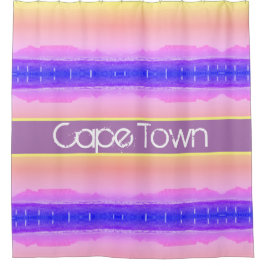 Kapstadt Tafelberg ZA Südafrika Duschvorhang