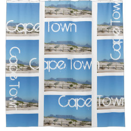 Kapstadt Tafelberg ZA Südafrika Duschvorhang