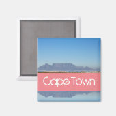 Kapstadt Tafelberg ZA Südafrika Magnet (Vorderseite/Rückseite)