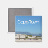 Kapstadt Tafelberg ZA Südafrika Magnet (Vorderseite/Rückseite)