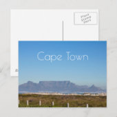 Kapstadt Tafelberg ZA Südafrika Postkarte (Vorne/Hinten)