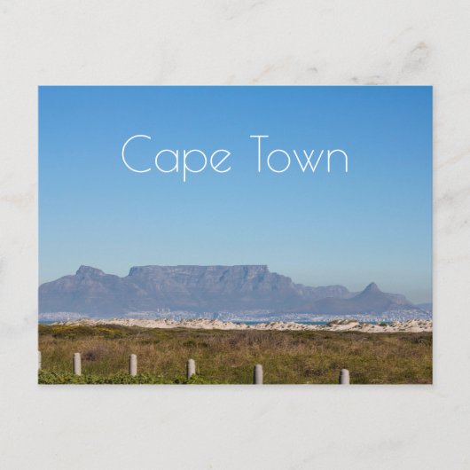 Kapstadt Tafelberg ZA Südafrika Postkarte (Vorderseite)