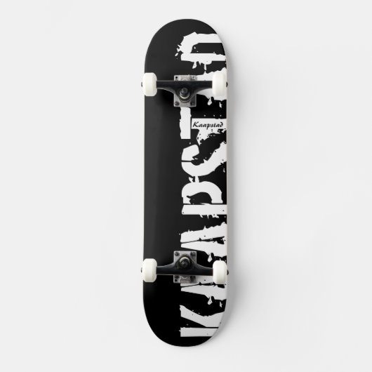 Kapstadt - Urbaner Stil - Skateboard (Vorderseite)