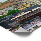 Kapstadt Wasserfront Stadtbild Südafrika Poster (Ecke)