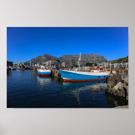Kapstadt Wasserfront Südafrika SA Architektur Poster (Vorne)