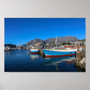 Kapstadt Wasserfront Südafrika SA Architektur Poster