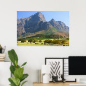 Kapstadt, Western Kap, Südafrika Poster (Heimbüro)