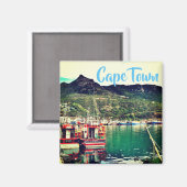 Kapstadt ZA Südafrika Hafen Magnet (Vorderseite/Rückseite)