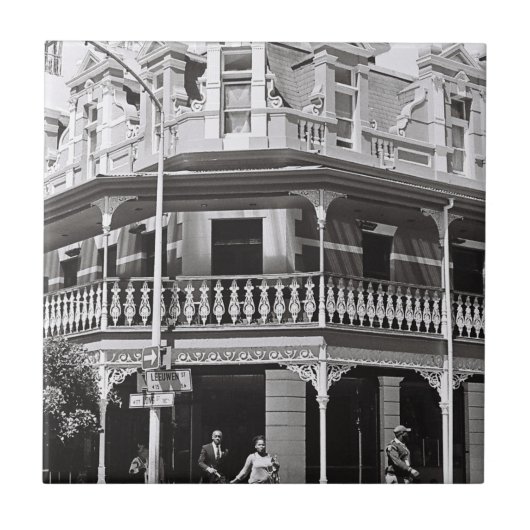 Kapstadt ZA Südafrika Long Street Fliese (Vorderseite)