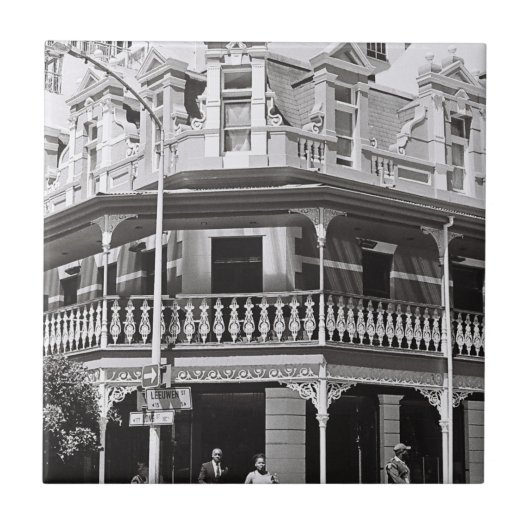 Kapstadt ZA Südafrika Long Street Fliese (Vorderseite)