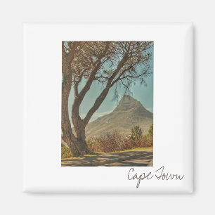 Kapstadt ZA Südafrika Löwenkopf Magnet