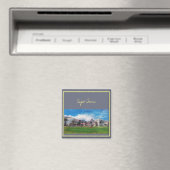Kapstadt ZA Südafrika Löwenkopf Magnet (In Situ (Geschirrspüler))
