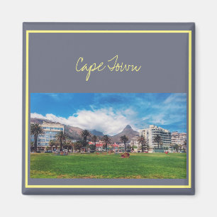 Kapstadt ZA Südafrika Löwenkopf Magnet