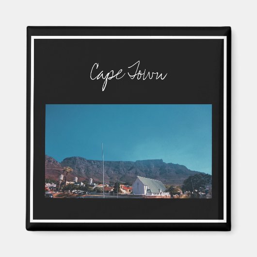 Kapstadt ZA Südafrika Tafelberg Magnet (Vorne)