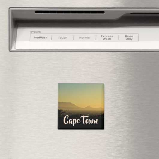 Kapstadt ZA Südafrika Tafelberg Magnet (In Situ (Geschirrspüler))
