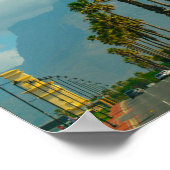 Kapstadt ZA Südafrikanischer Kanal Poster (Ecke)