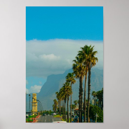 Kapstadt ZA Südafrikanischer Kanal Poster (Vorne)