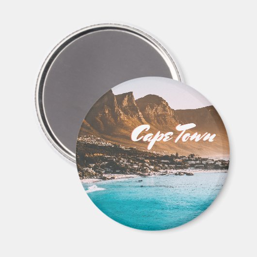 Kapstadt - Zwölf Apostel Magnet (Vorderseite/Rückseite)