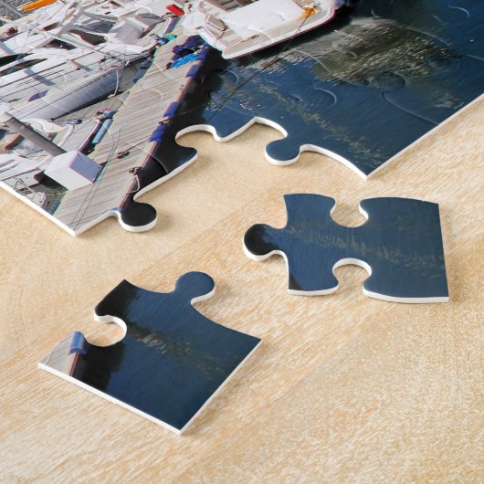 Kapstädter Hafen und Tafelberg Puzzle (Seite)