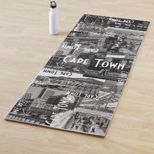 Kapstädtische Architektur Stadtbild Monochrome Yogamatte